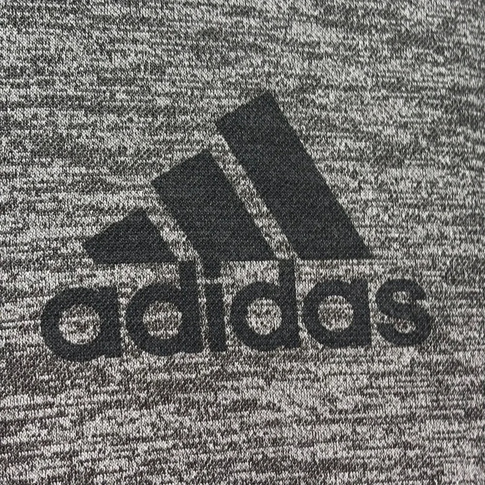 Adidas Mens Climawarm Team Issue Hoodie Full-Zip Size M Heather Gray Fleece TI